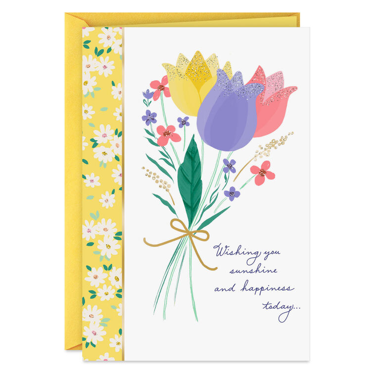 Sunshine and Happiness Easter Card, , large image number 1