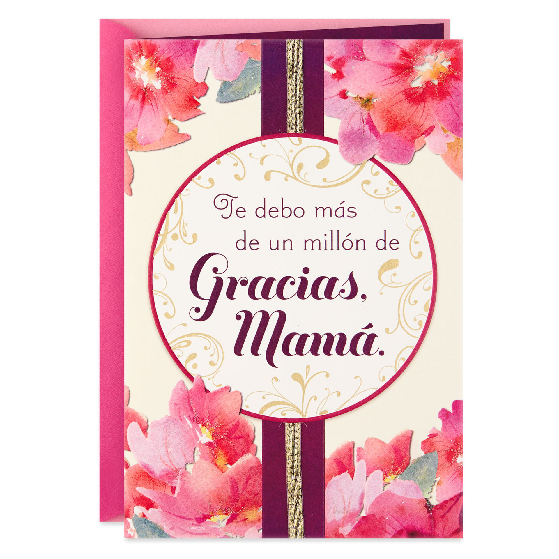 A Million Thanks Spanish Language Mother S Day Card Greeting Cards Hallmark
