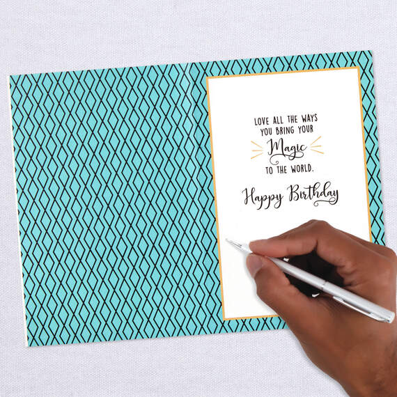 You Bring Magic to the World Birthday Card, , large image number 6