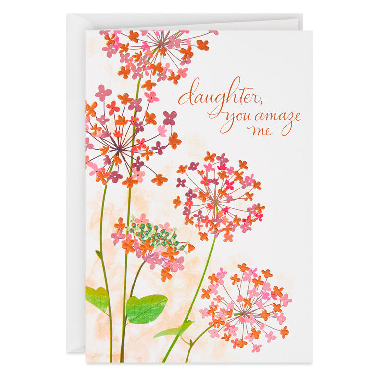 You Amaze Me Birthday Card for Daughter