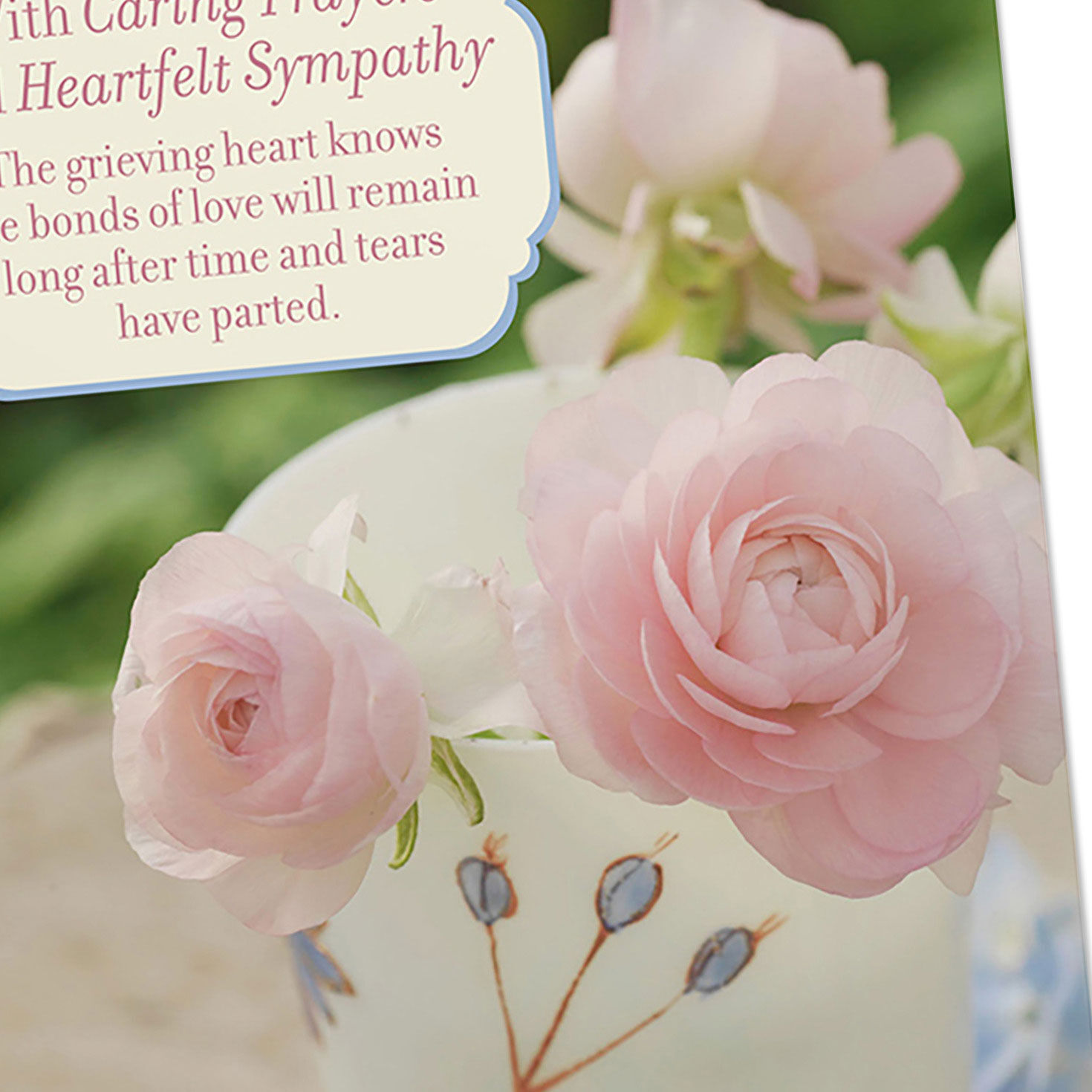 Flower Blooms DaySpring Sympathy Cards Assortment Cover Detail image number 5