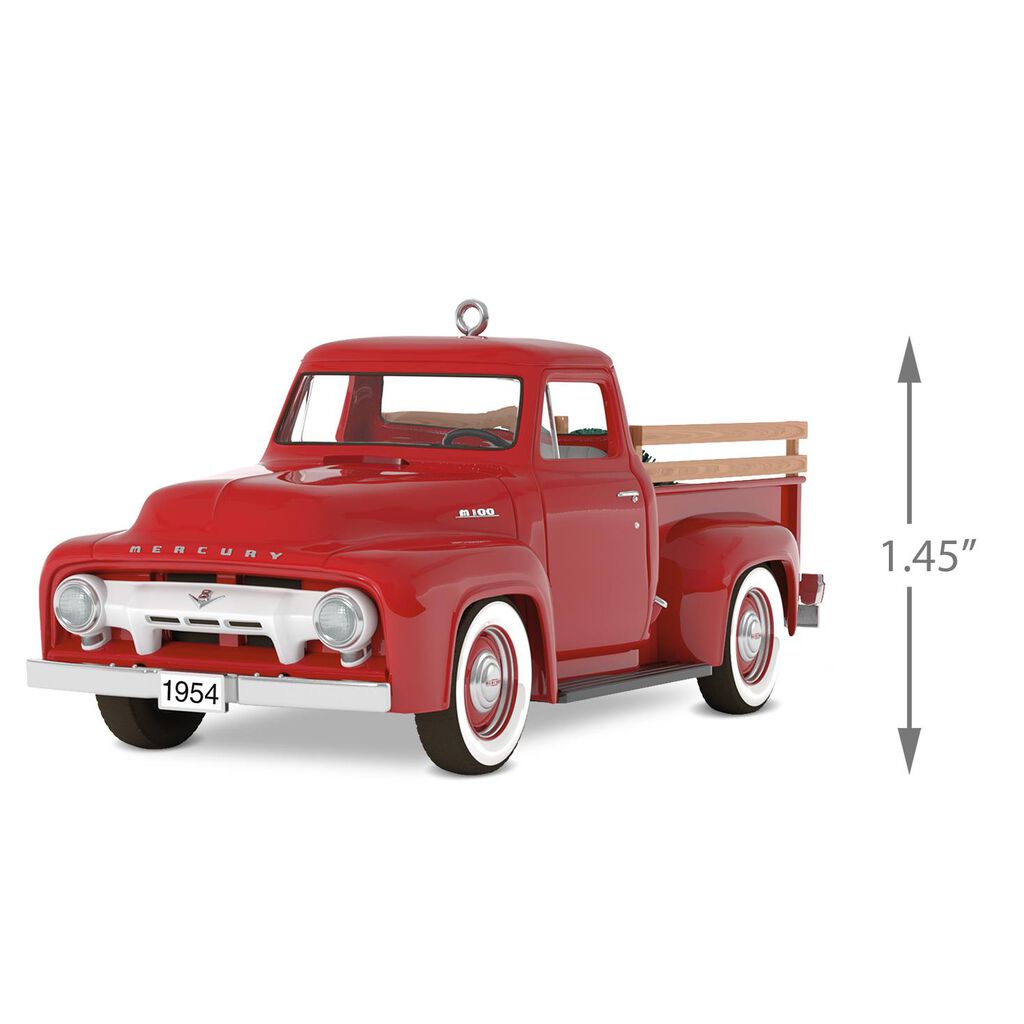 2018 All American Trucks 1954 Mercury M 100 Metal Ornament