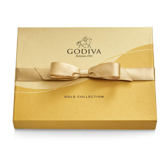Godiva Assorted Chocolates Gold Gift Box, 18 Pieces, , large image number 3