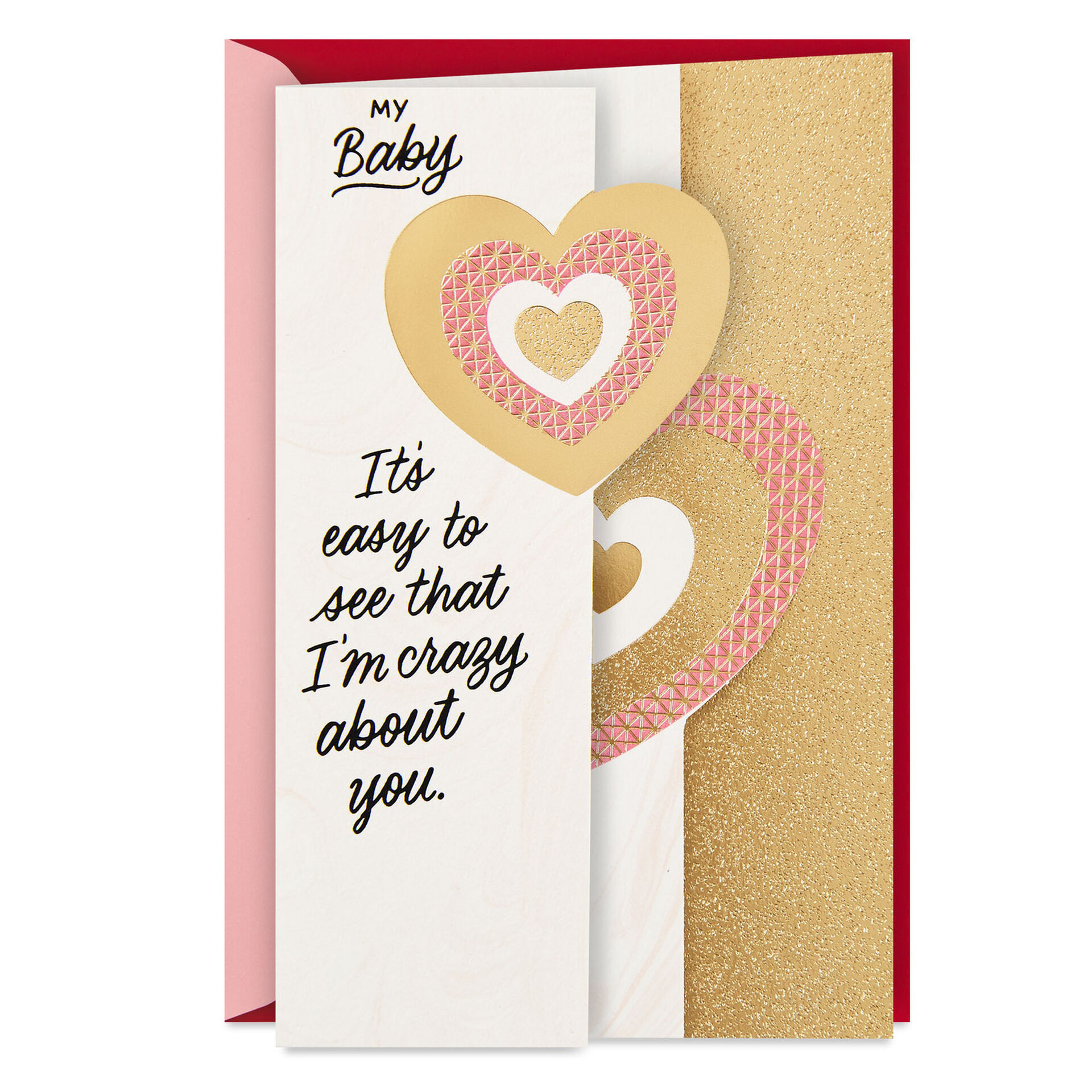 picture Im Crazy About You Valentine baby i m crazy about you valentine s day card for her