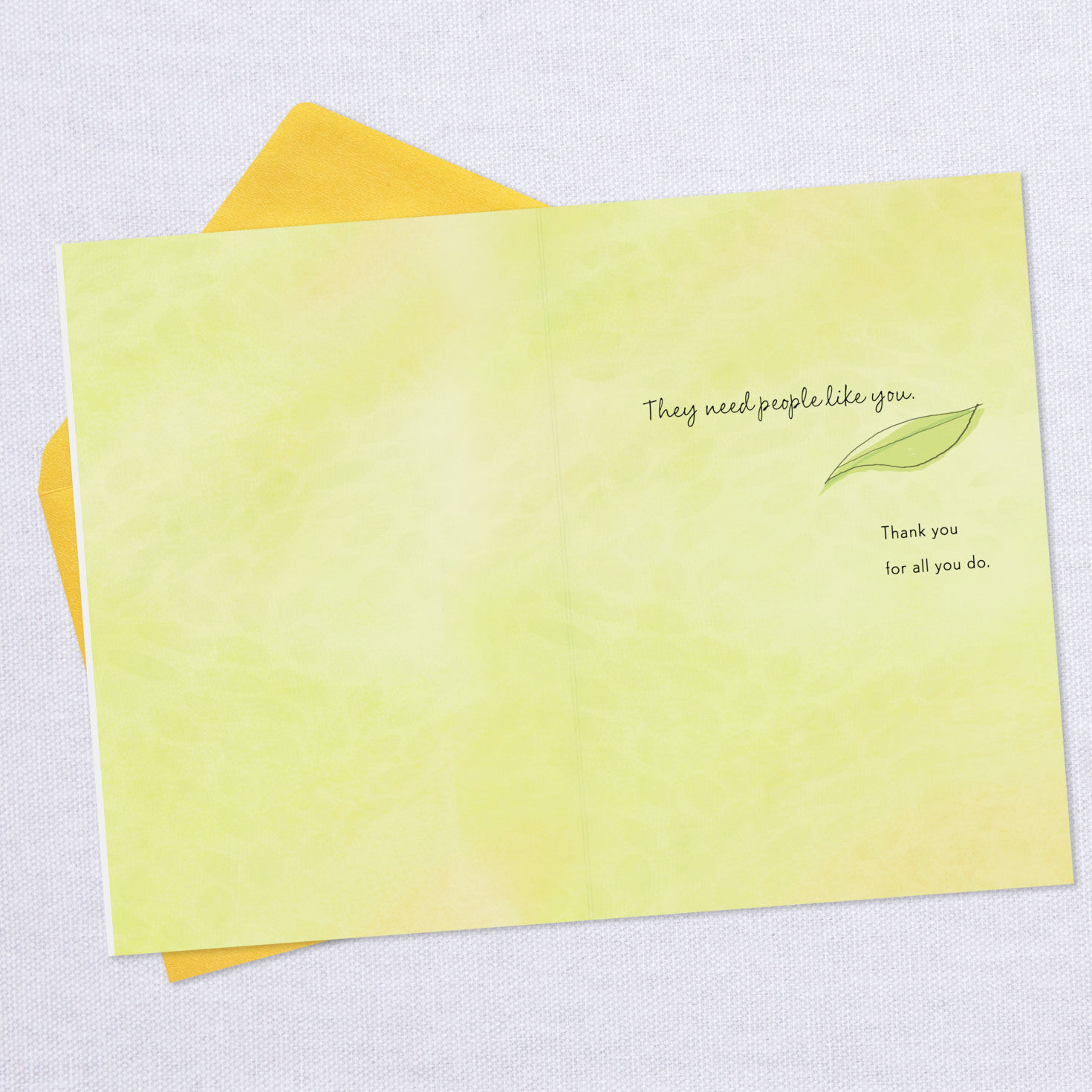 Schools Need People Like You Thank-You Card for Teacher for only USD 2.00 | Hallmark