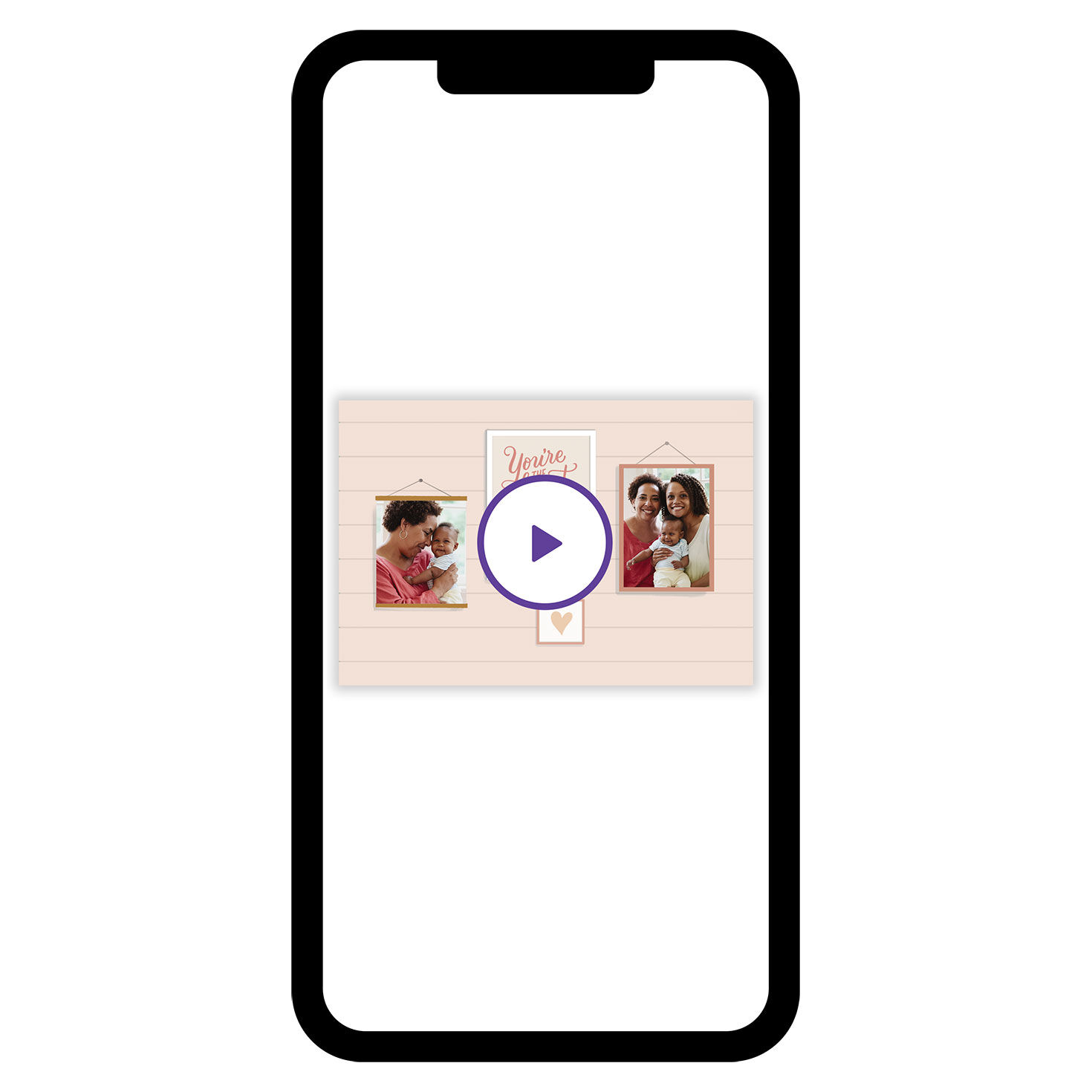 Heart of Our Family Mother's Day eCard