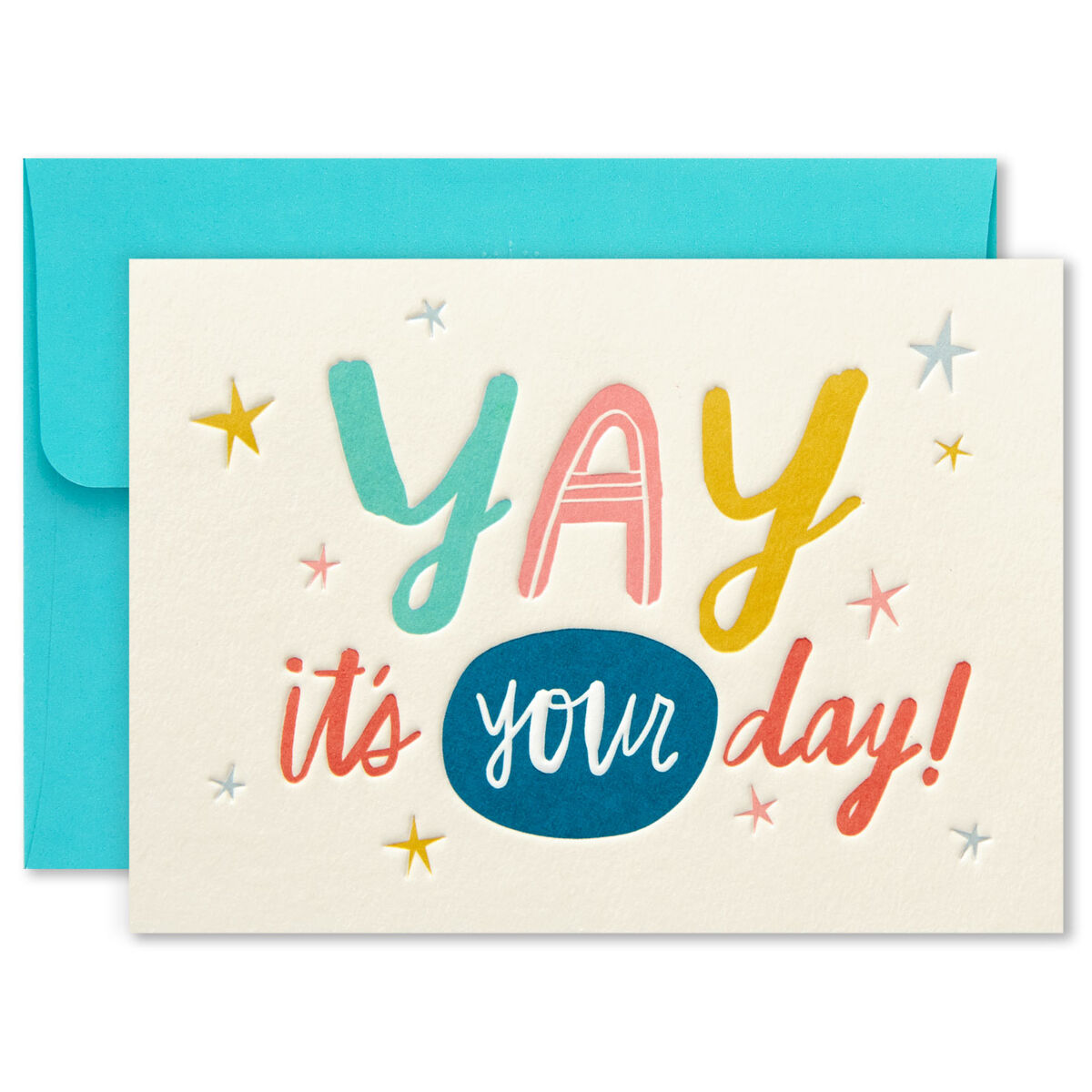 Assorted Modern Lettering Blank Note Cards, Box of 24 Note Cards Hallmark