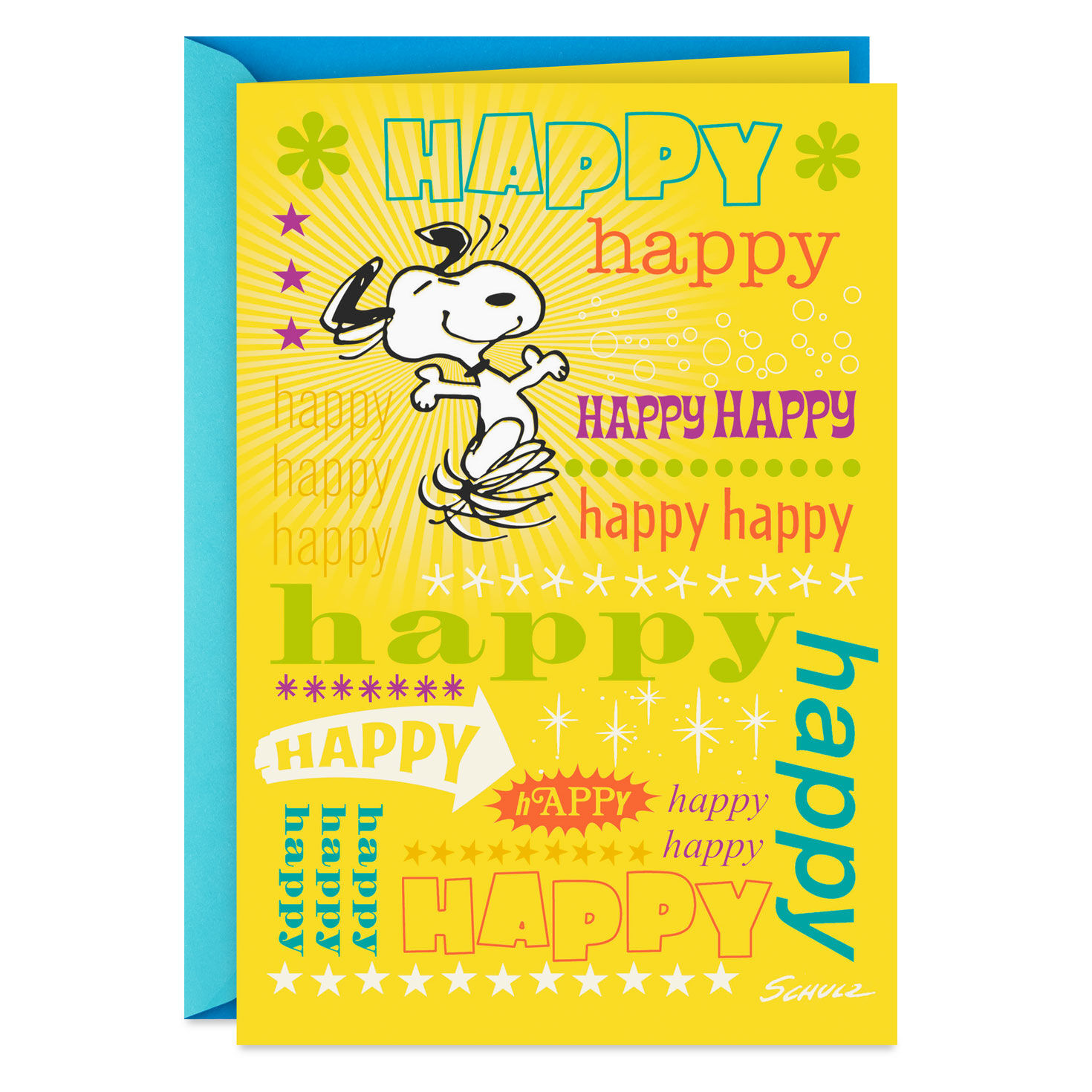 Peanuts® Snoopy Happy Dance Birthday Card