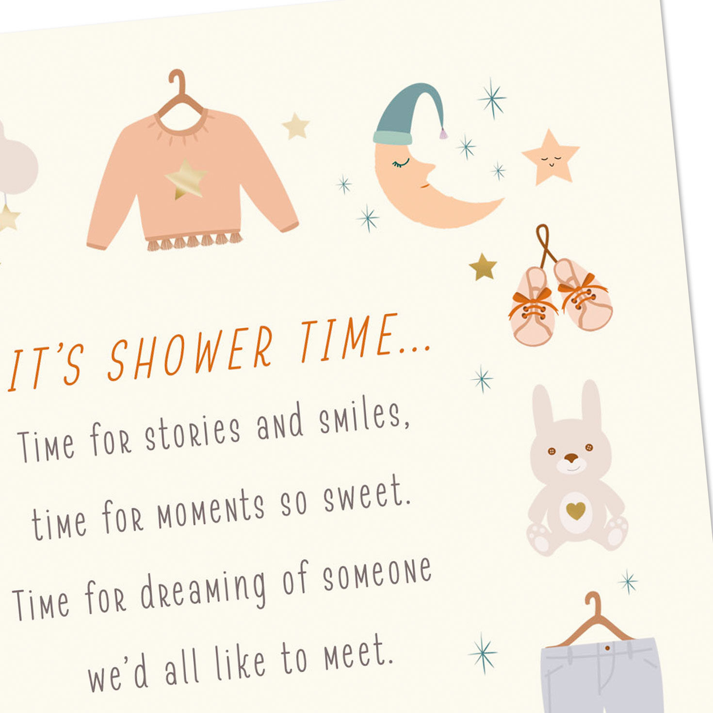 Showered With Love Baby Shower Card for only USD 2.50 | Hallmark