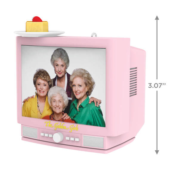 The Golden Girls Cheesecake Break Ornament With Light and Sound, , large image number 3