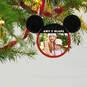 Disney Mickey Mouse Ears Silhouette Text and Photo Personalized Ornament, , large image number 2