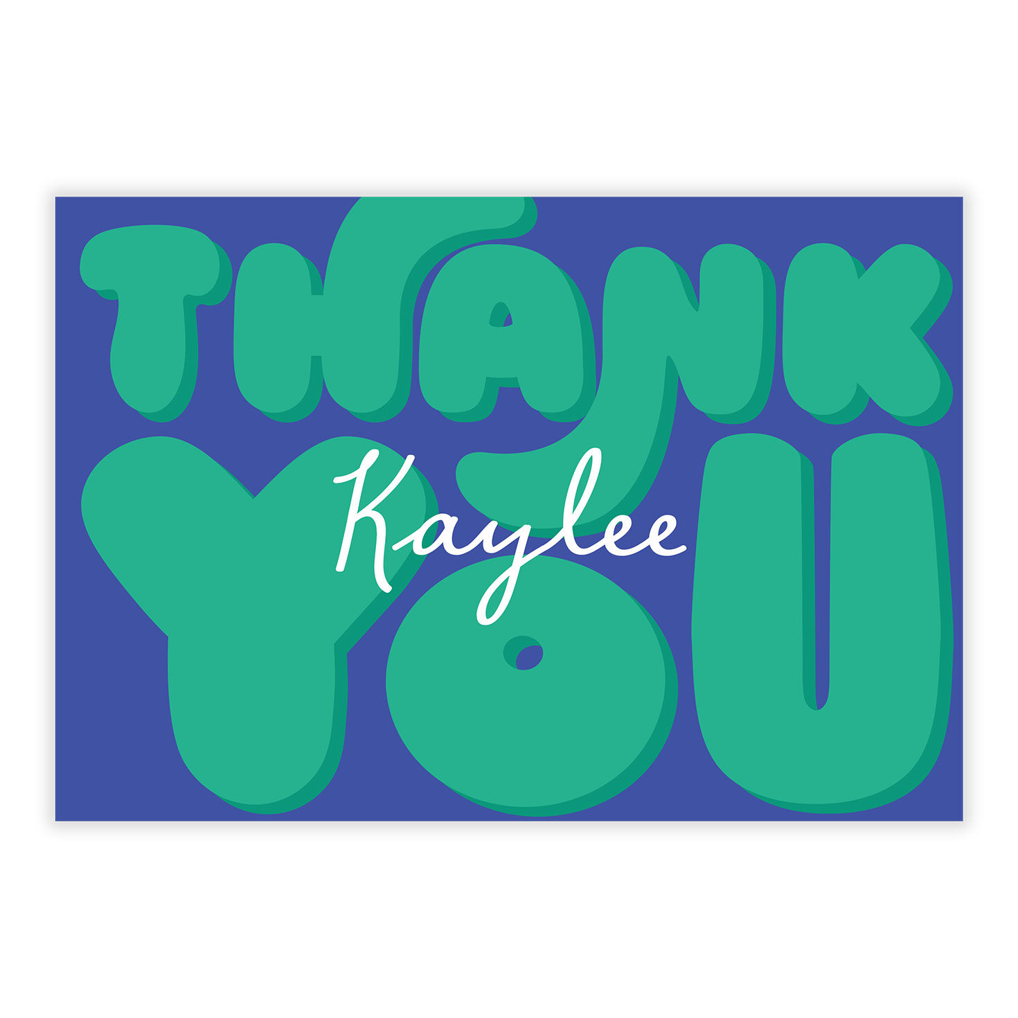 Bold and Fun Thank-You eCard, , large image number 2