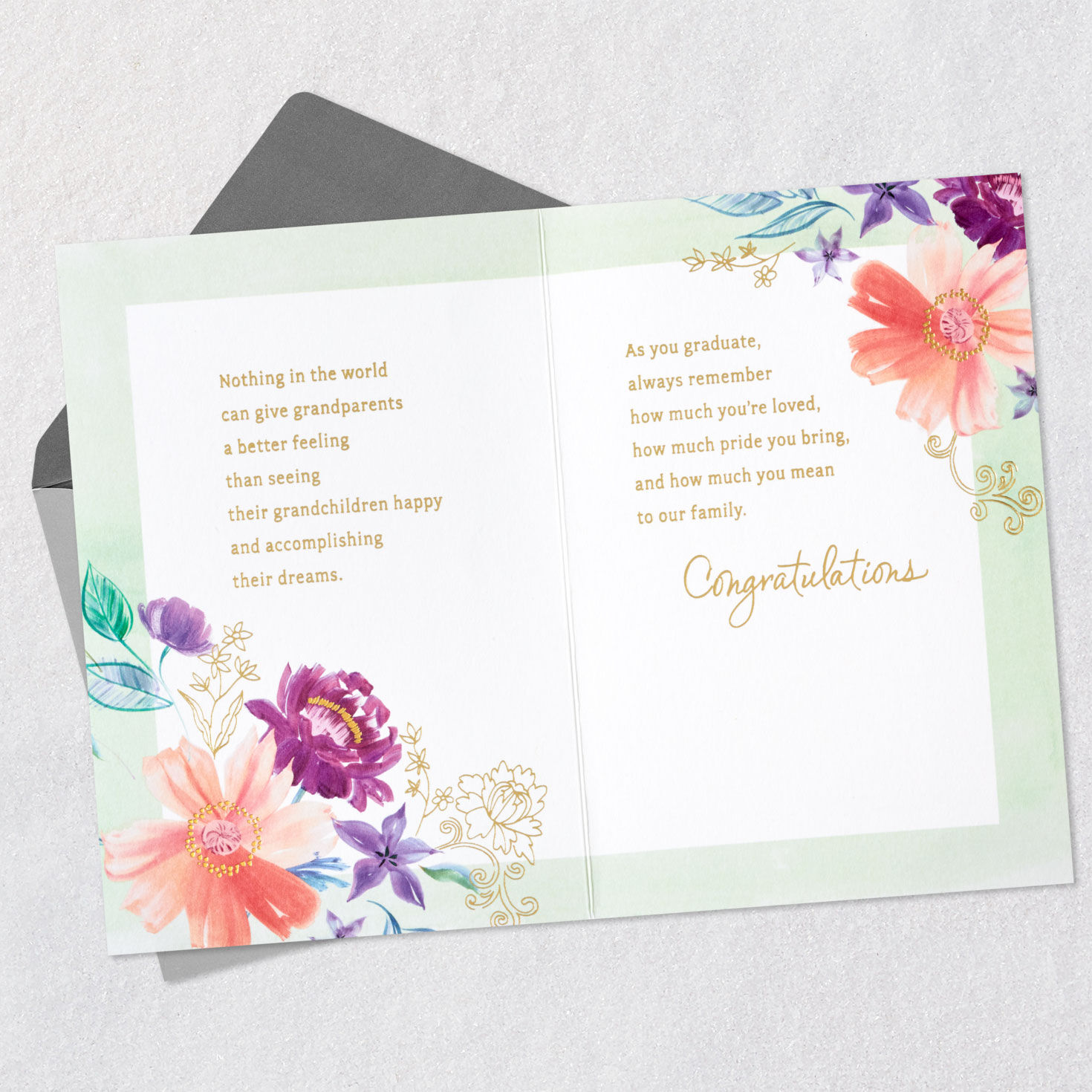 Pride and Love High School Graduation Card for Granddaughter, , large image number 4