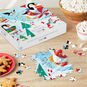 Penguins on Peppermint Sleds 550-Piece Puzzle in use image number 7