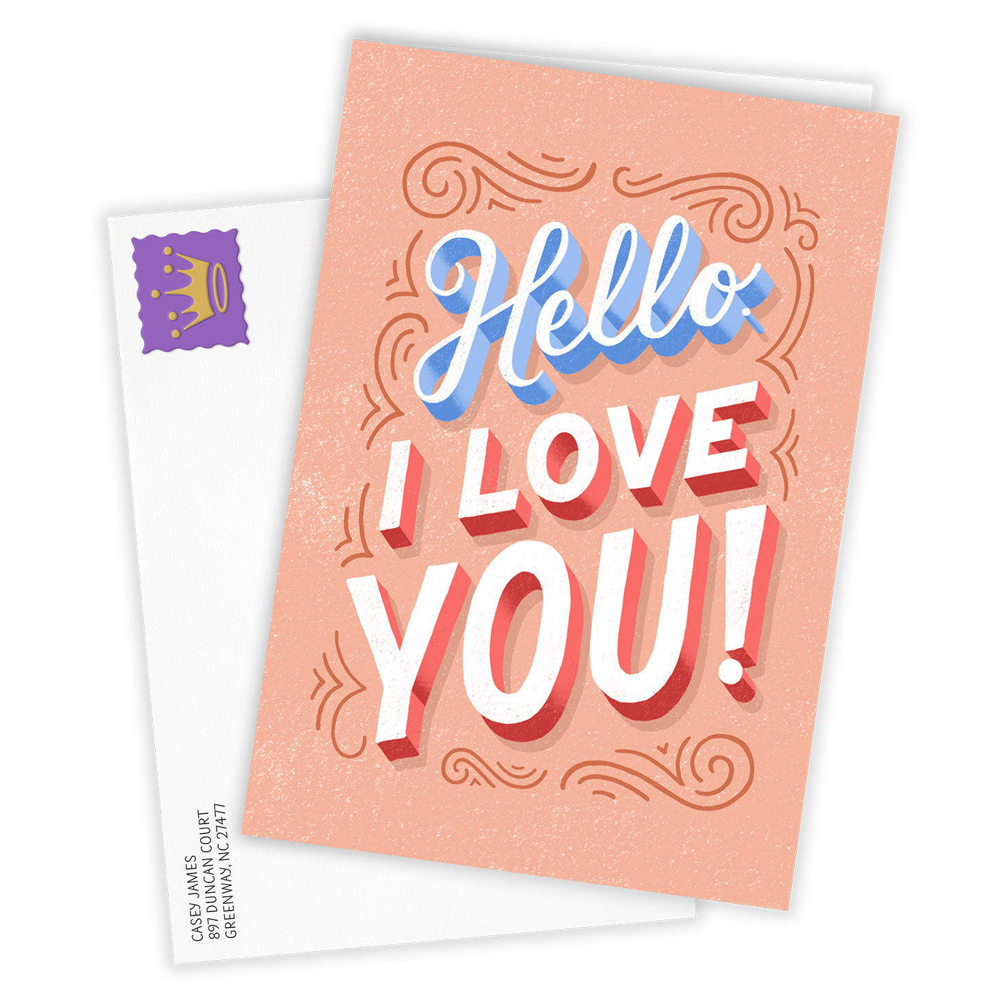 Hello Hi Again Love Photo Card - Greeting Cards | Hallmark