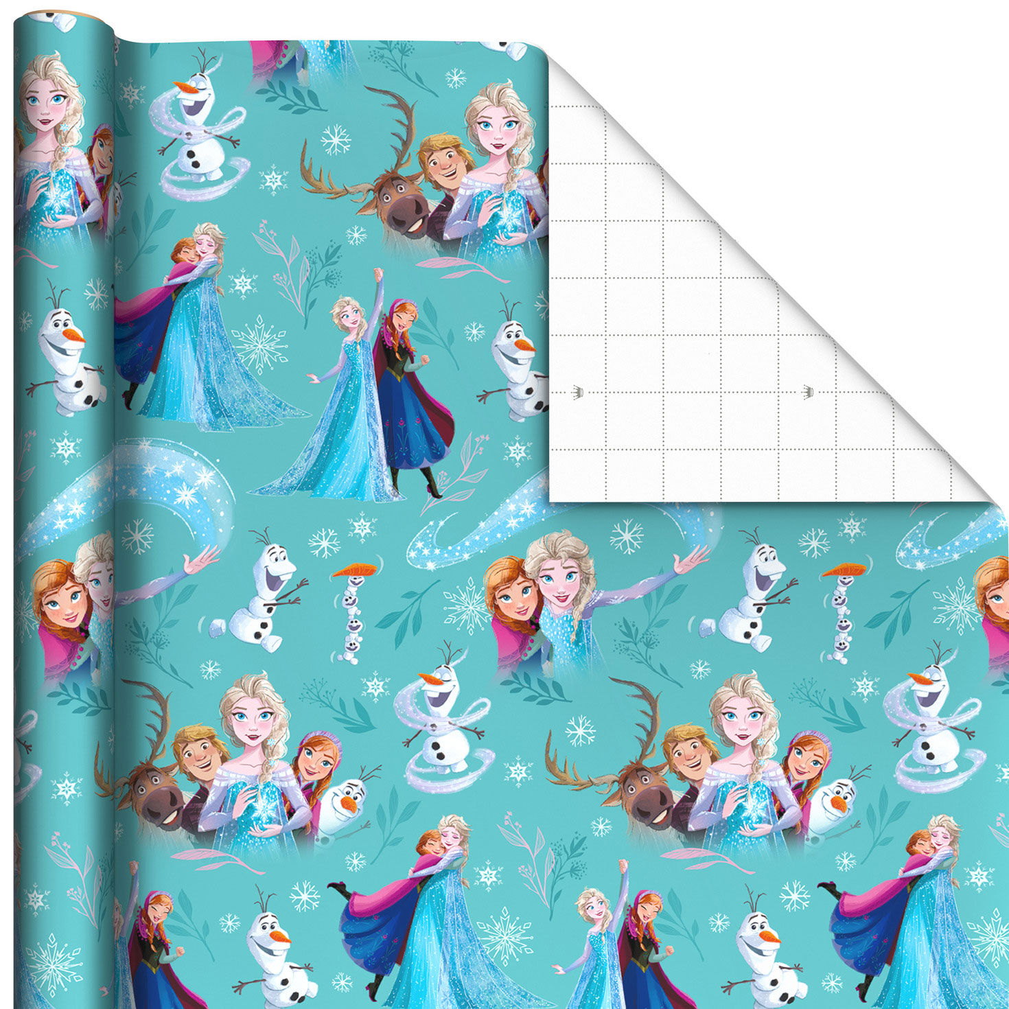 Disney Frozen and Disney Princesses Wrapping Paper Assortment, 60 sq