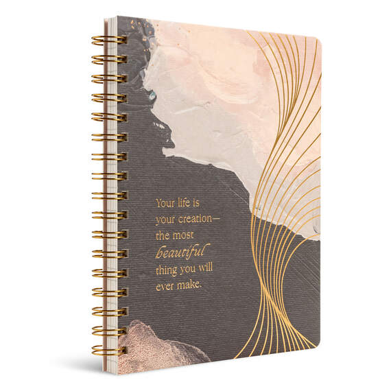 Compendium Your Life Is Your Creation Spiral Notebook