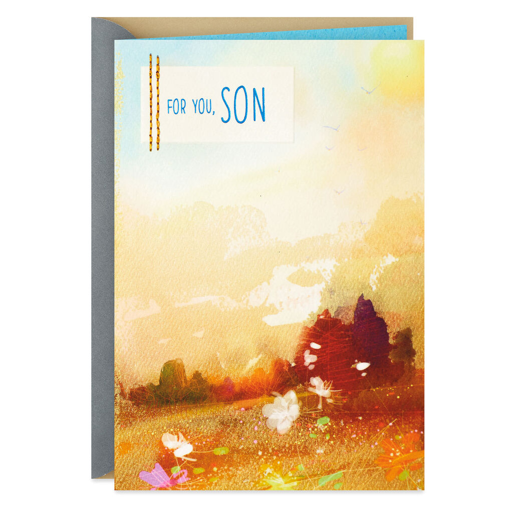 You Follow Your Heart Birthday Card For Son Greeting Cards