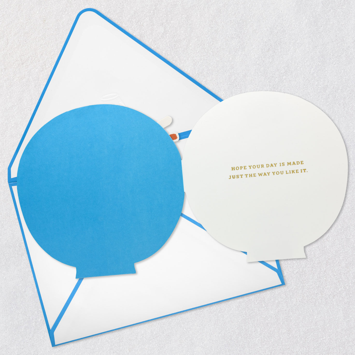Bowl of Ramen Thinking of You Card Open card with envelope image number 3
