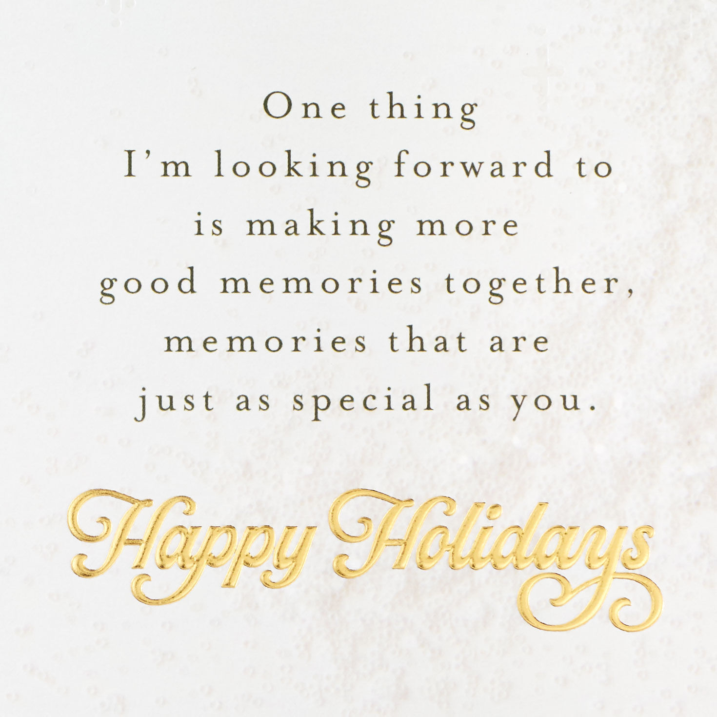 Snowy Pine Branches Holiday Card for Friend sentiment image number 2