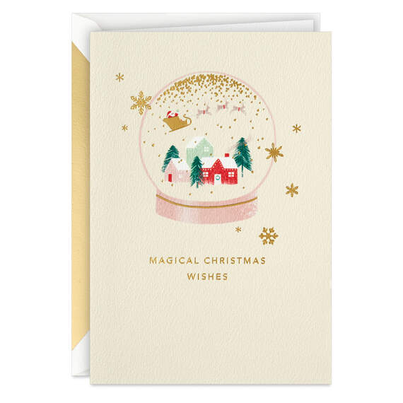 Magical Christmas Wishes Christmas Card