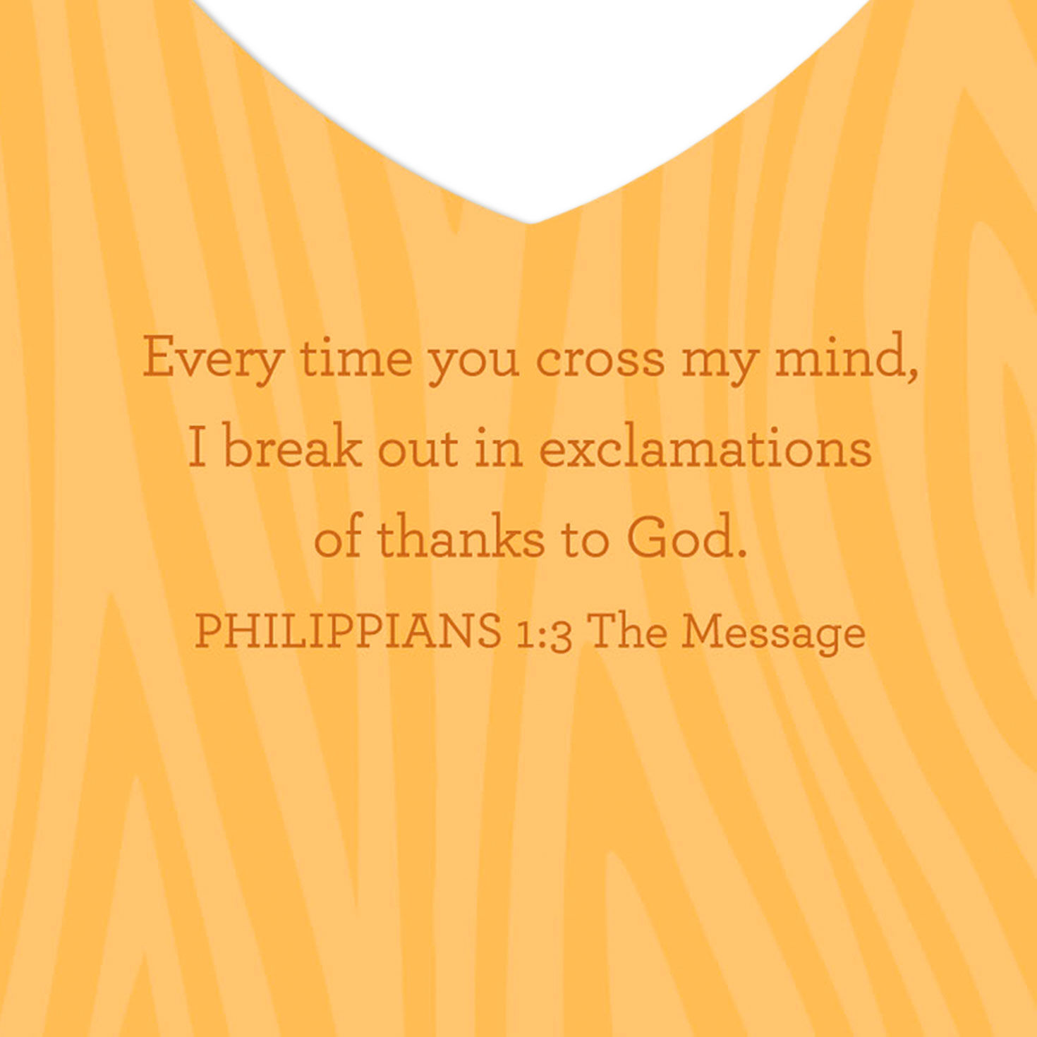 Yellow Love Birds Religious Romantic Thanksgiving Card scripture image number 3