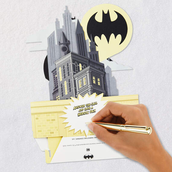 DC™ Batman™ Have a Heroic Day 3D Pop-Up Card, , large image number 6