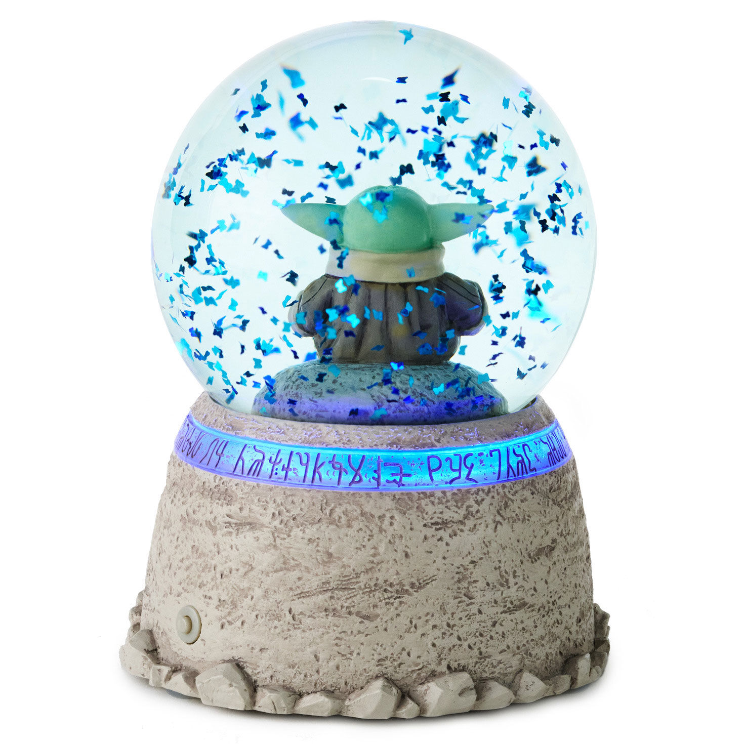 Star Wars: The Mandalorian™ Grogu™ in Meditation Snow Globe With Light and Sound for only USD 124.99 | Hallmark