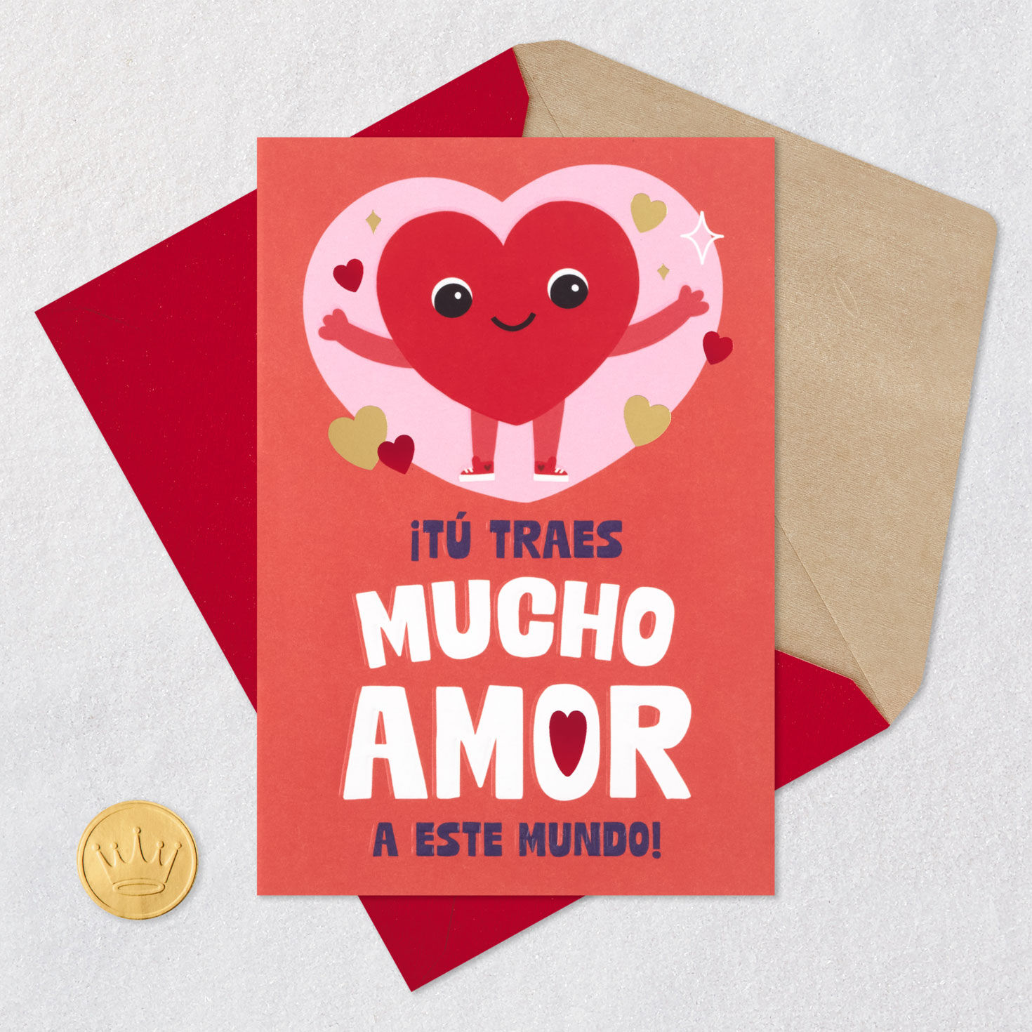 You Bring So Much Love Spanish-Language Valentine's Day Card for Kids for only USD 6.59 | Hallmark