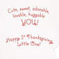 Teddy Bear Baby's First Thanksgiving Card, , large image number 2