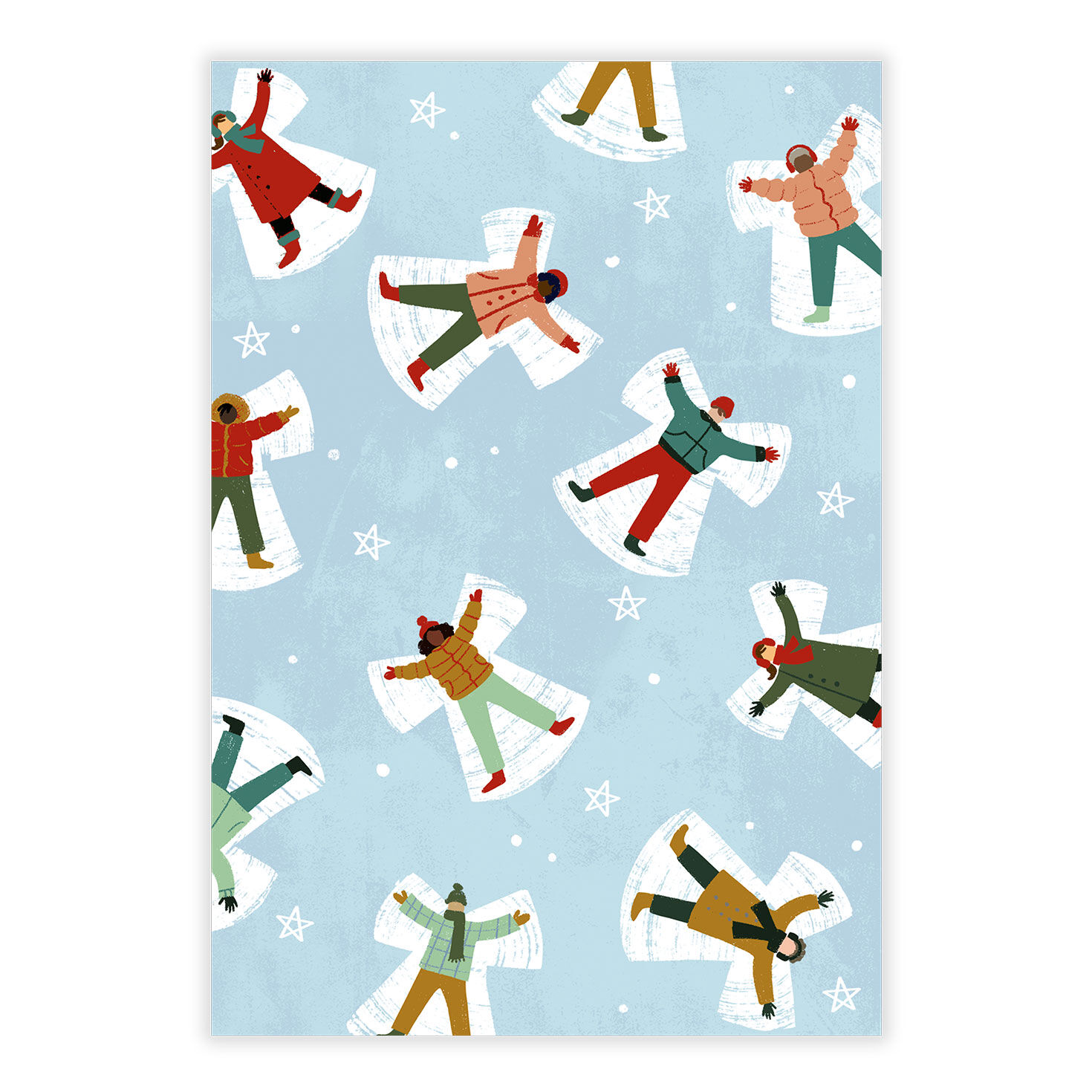 Snow Angels Holiday eCard, , large image number 2