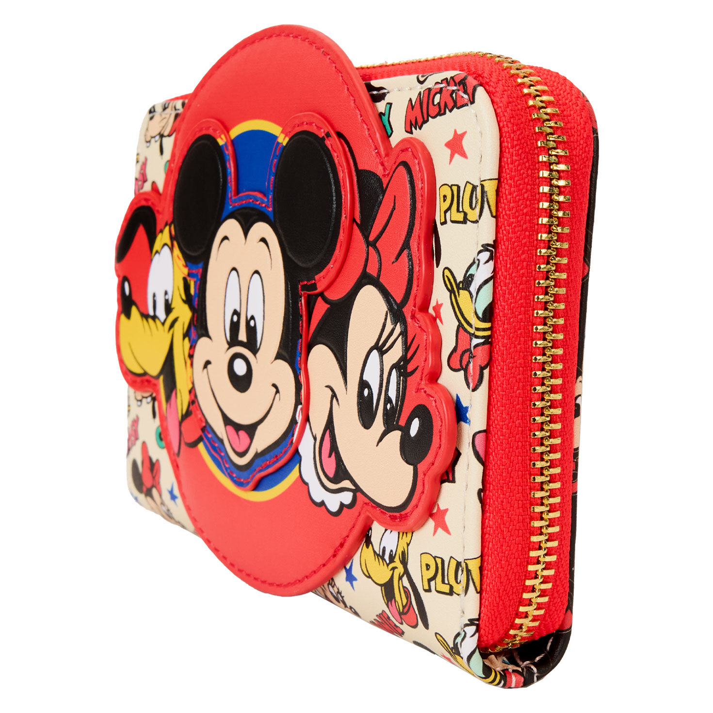 Loungefly Disney Mickey Mouse and Friends Zip-Around Wallet for only USD 40.00 | Hallmark