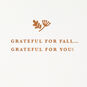 3D Pumpkins and Fall Leaves Halloween Card sentiment image number 2