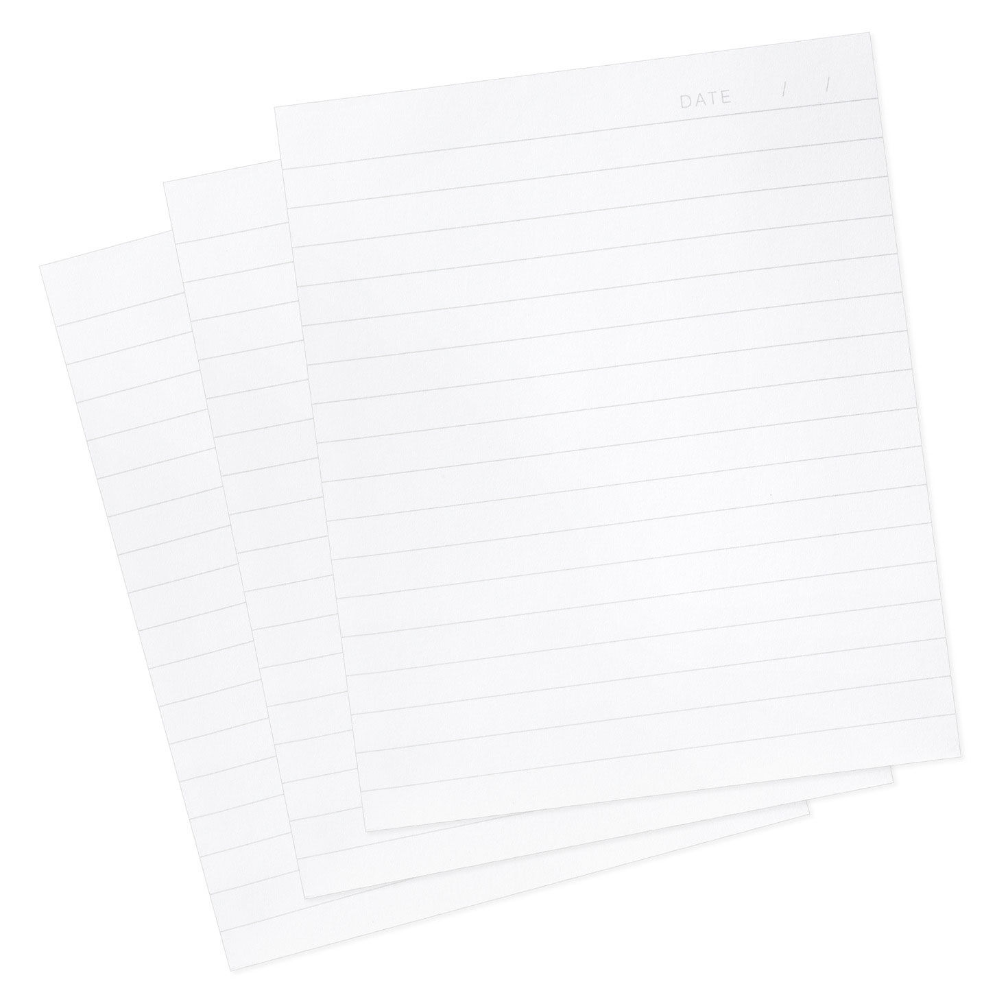 Pink and Gold Faux Leather Large List Pad detail image number 2