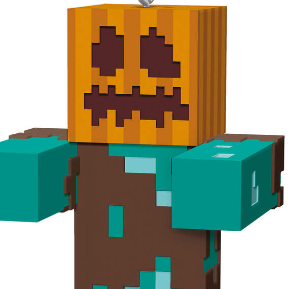 Minecraft Drowned With Carved Pumpkin Ornament, , large image number 4