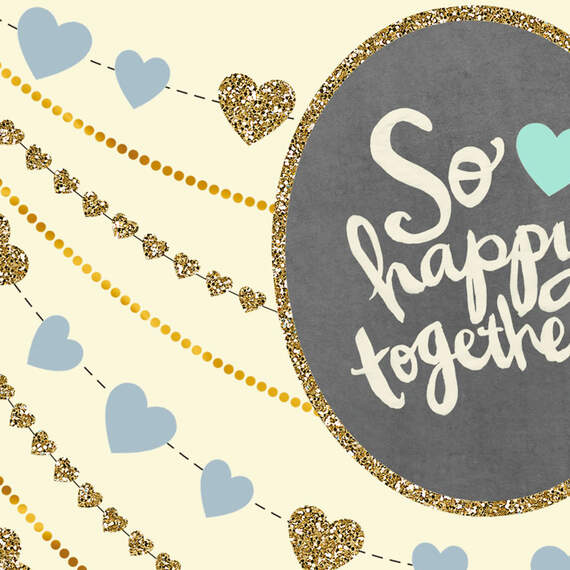 So Happy Together Wedding Card, , large image number 4