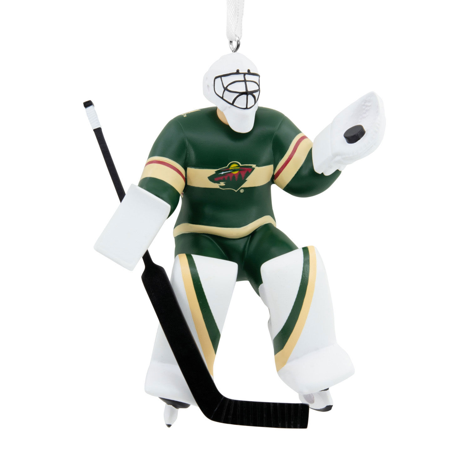 NHL Minnesota Wild® Goalie Hallmark Ornament for only USD 14.99 | Hallmark