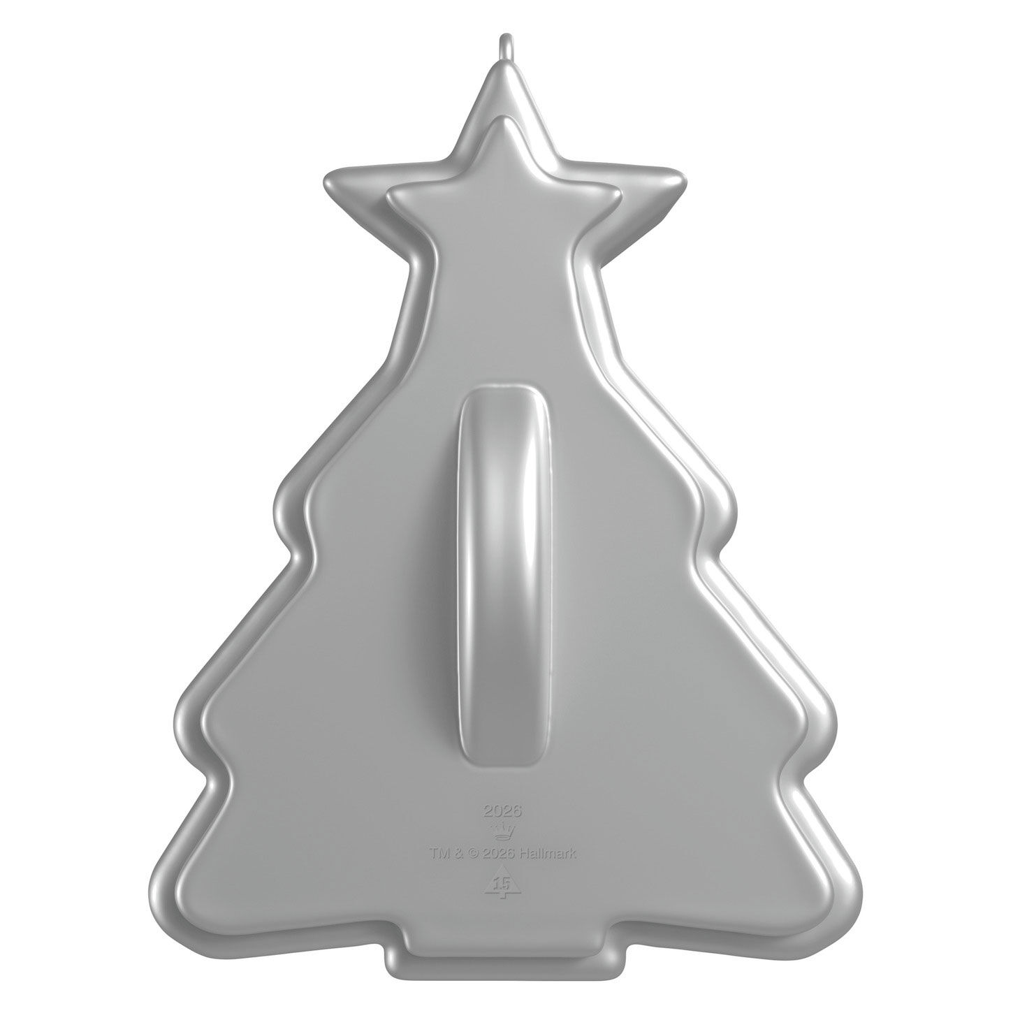 Mouse Sewing in Cookie Cutter Keepsake Ornament Back image number 6