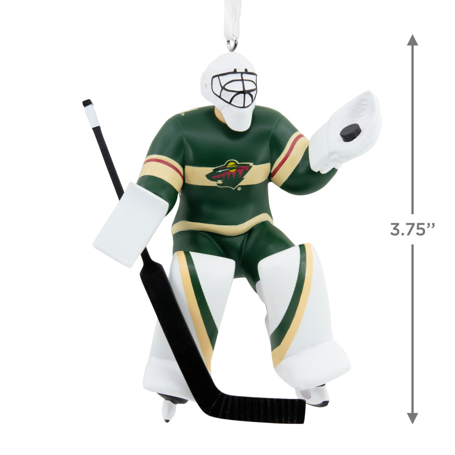 NHL Minnesota Wild® Goalie Hallmark Ornament for only USD 14.99 | Hallmark