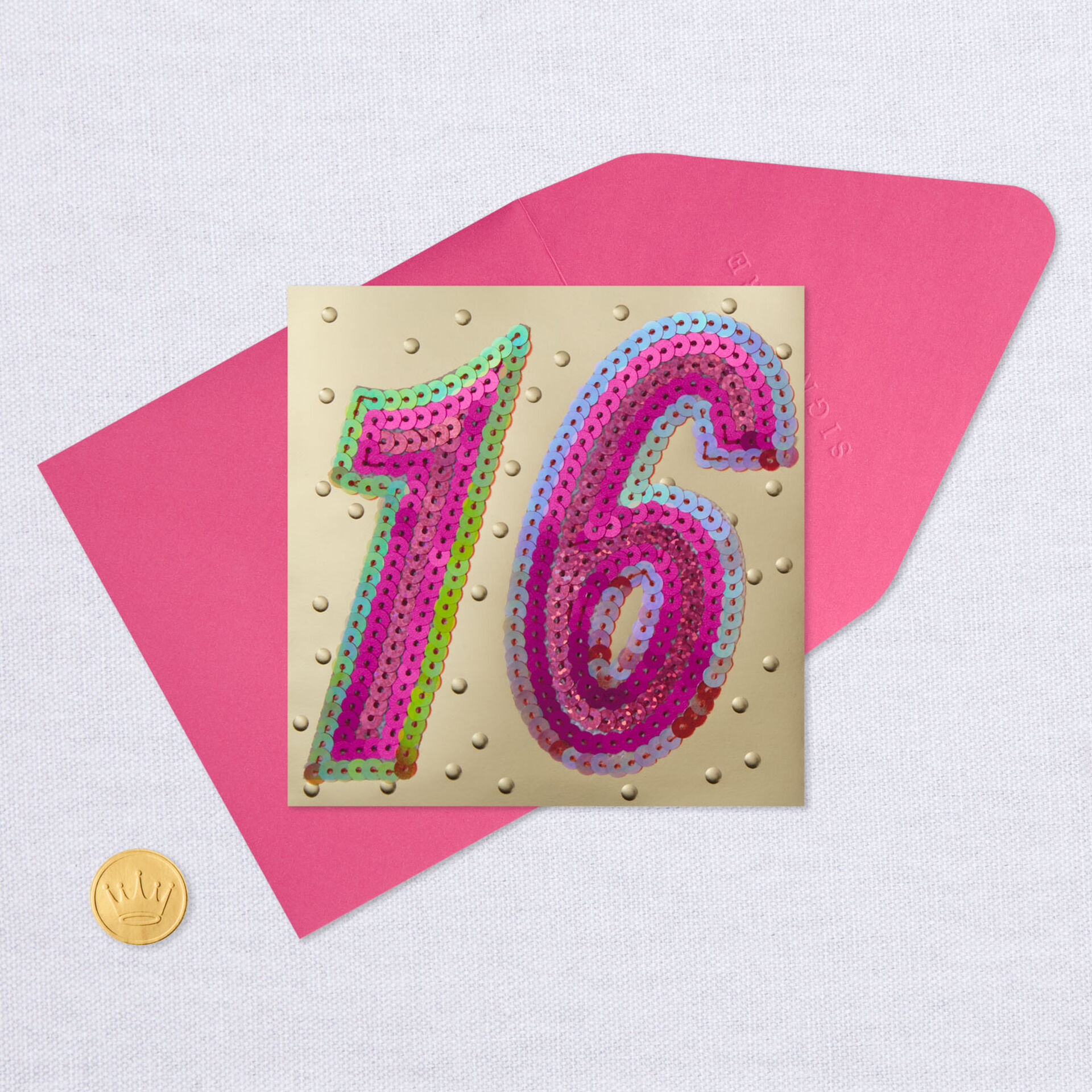 Sweet and Sequined 16 Birthday Card - Greeting Cards - Hallmark