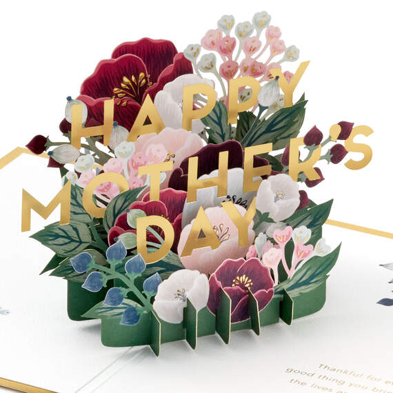 Celebrating You 3D Pop-Up Mother's Day Card