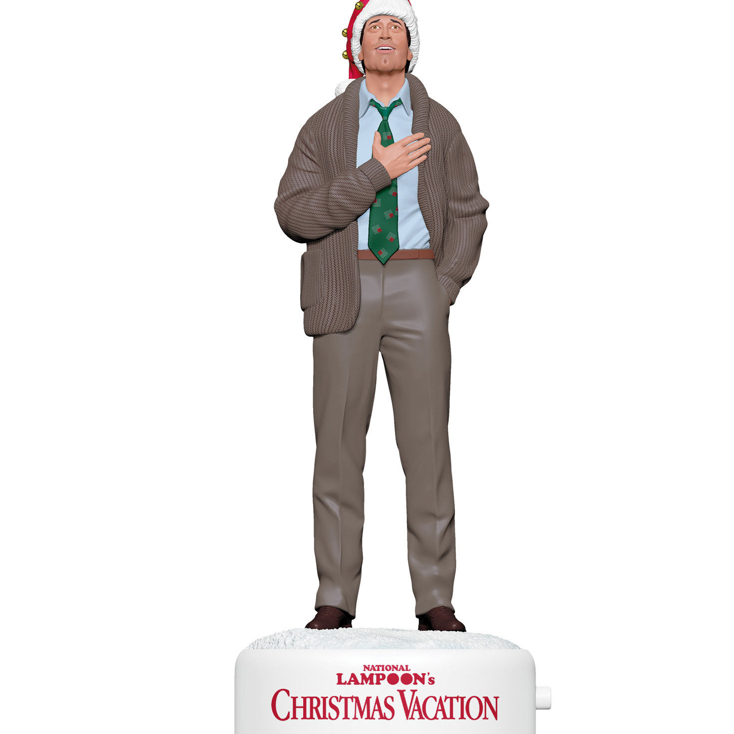 Clark Hand on Heart Keepsake Ornament upclose view image number 5