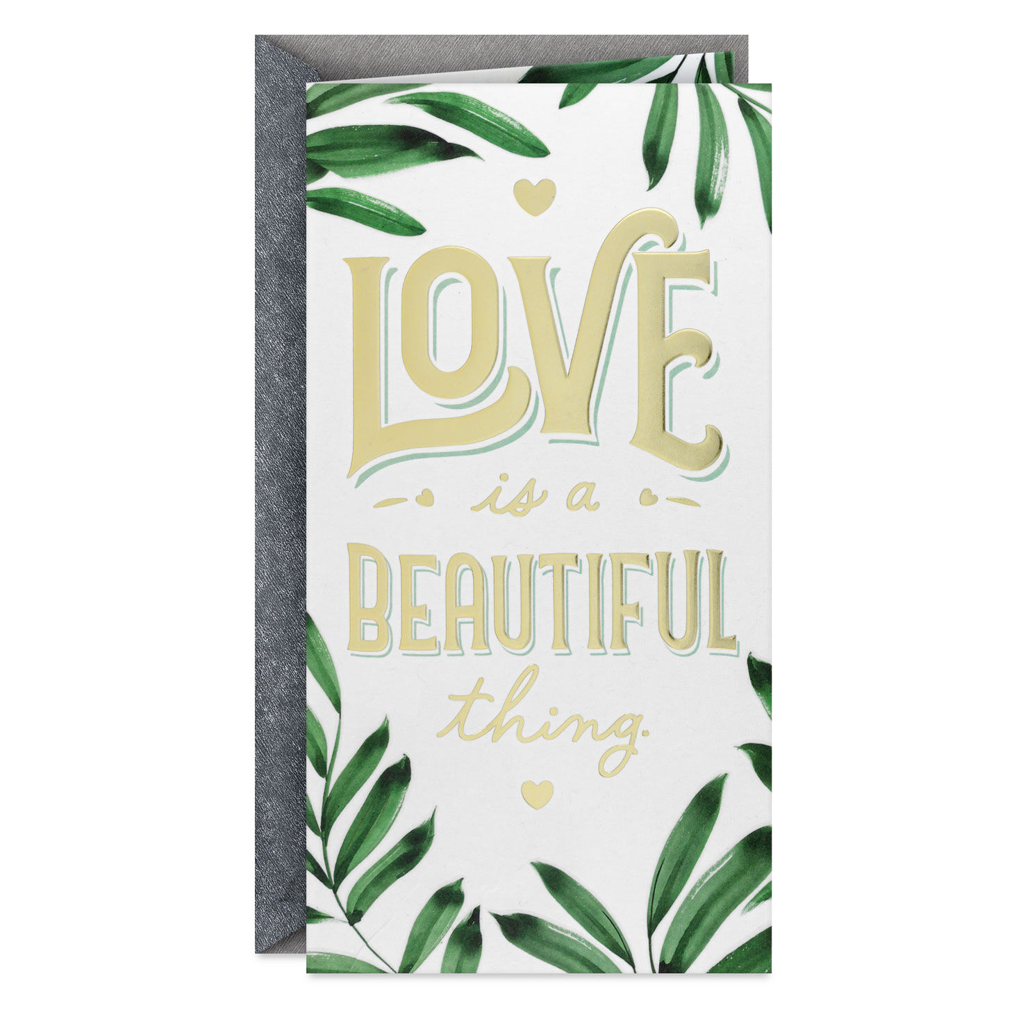 Love Is a Beautiful Thing Money Holder Wedding Card