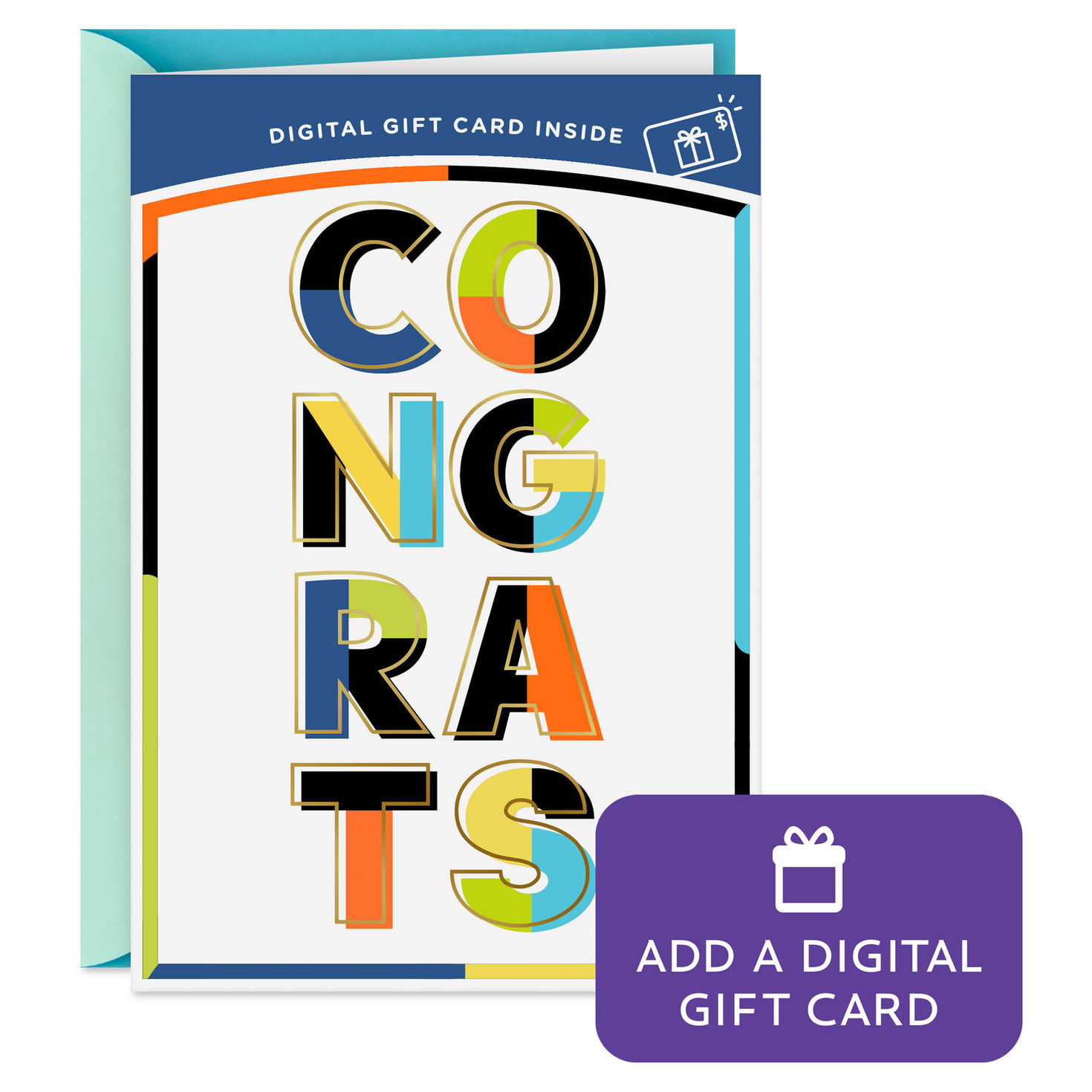 You Earned It Gift Card Greeting Graduation Card