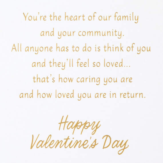 Heart of Our Family Valentine's Day Card for Grandma, , large image number 2