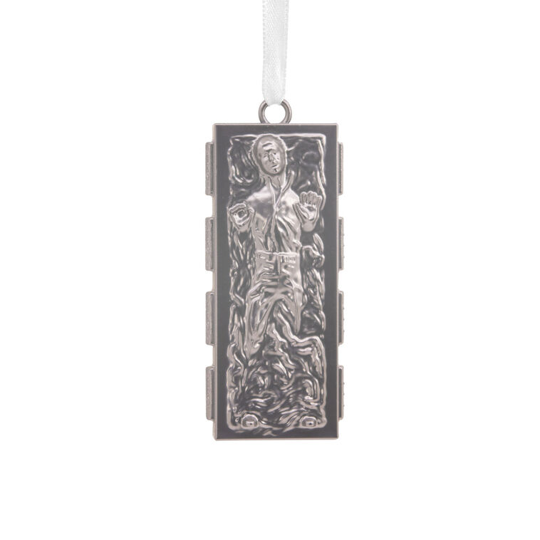 Star Wars™ Han Solo™ in Carbonite Metal Hallmark Ornament