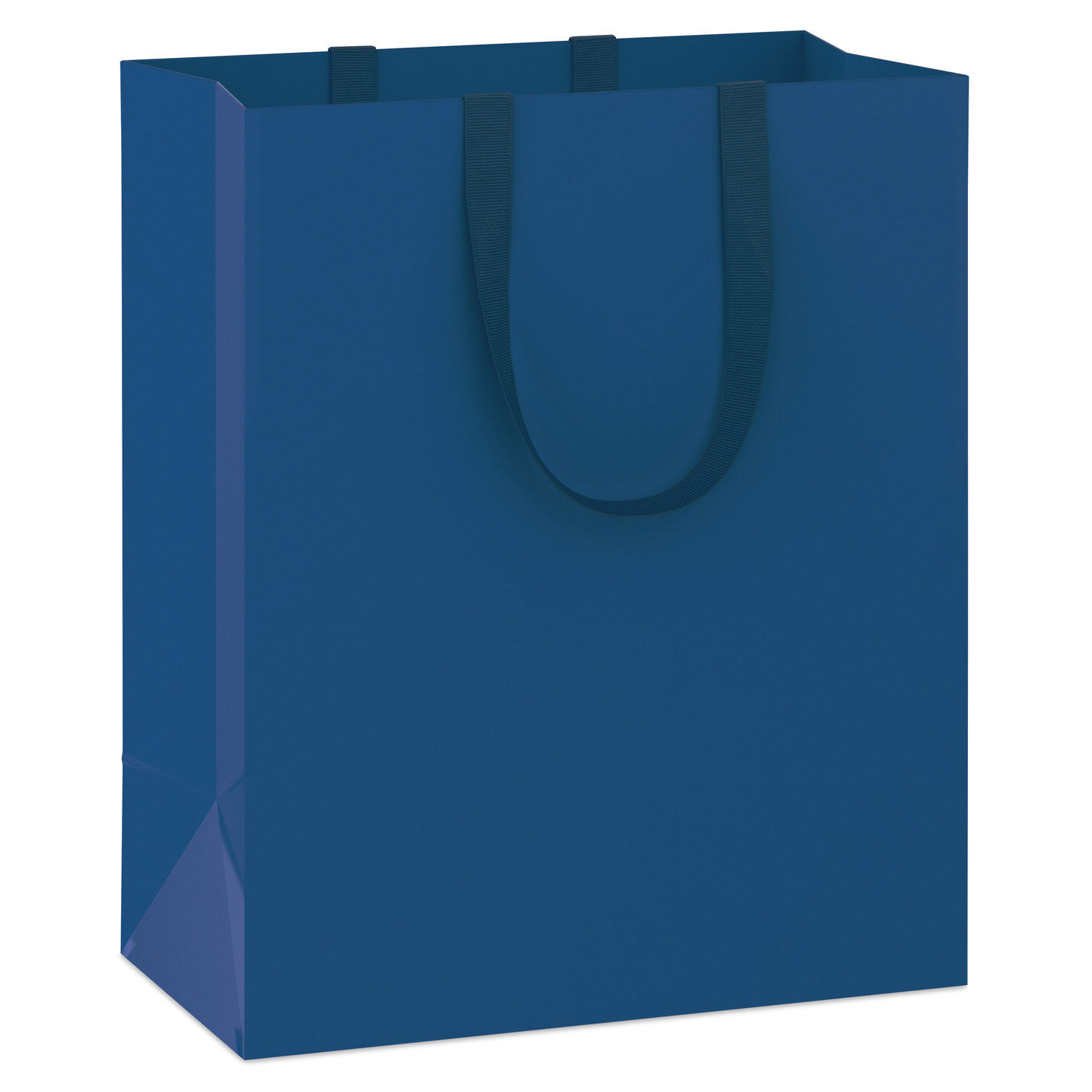 Medium Navy Blue Gift Bag Front image number 1