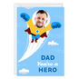 Super Hero Drawing Personalized Father's Day Card front image number 1