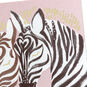 Cuddling Zebras Romantic Love Card Card Front Detail image number 4