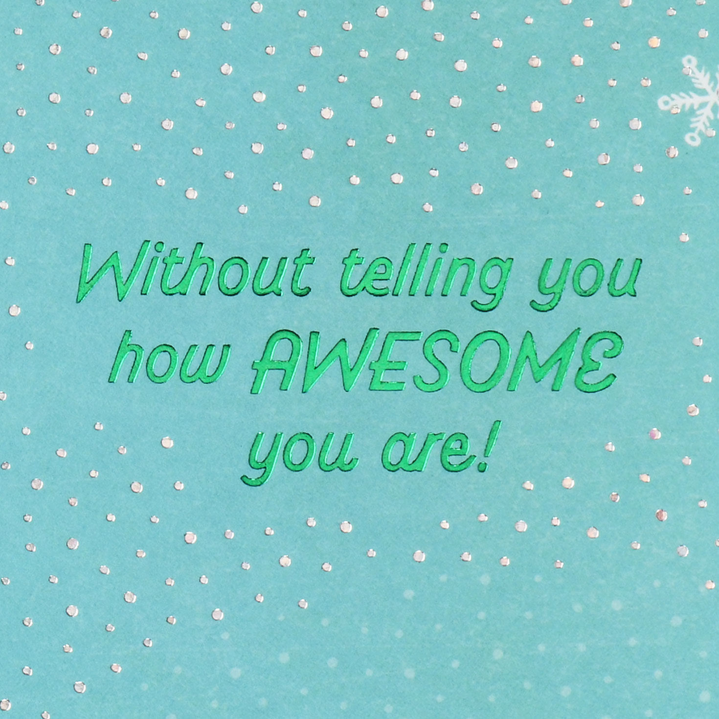 You're So Awesome Holiday Card for Grandson, , large image number 2